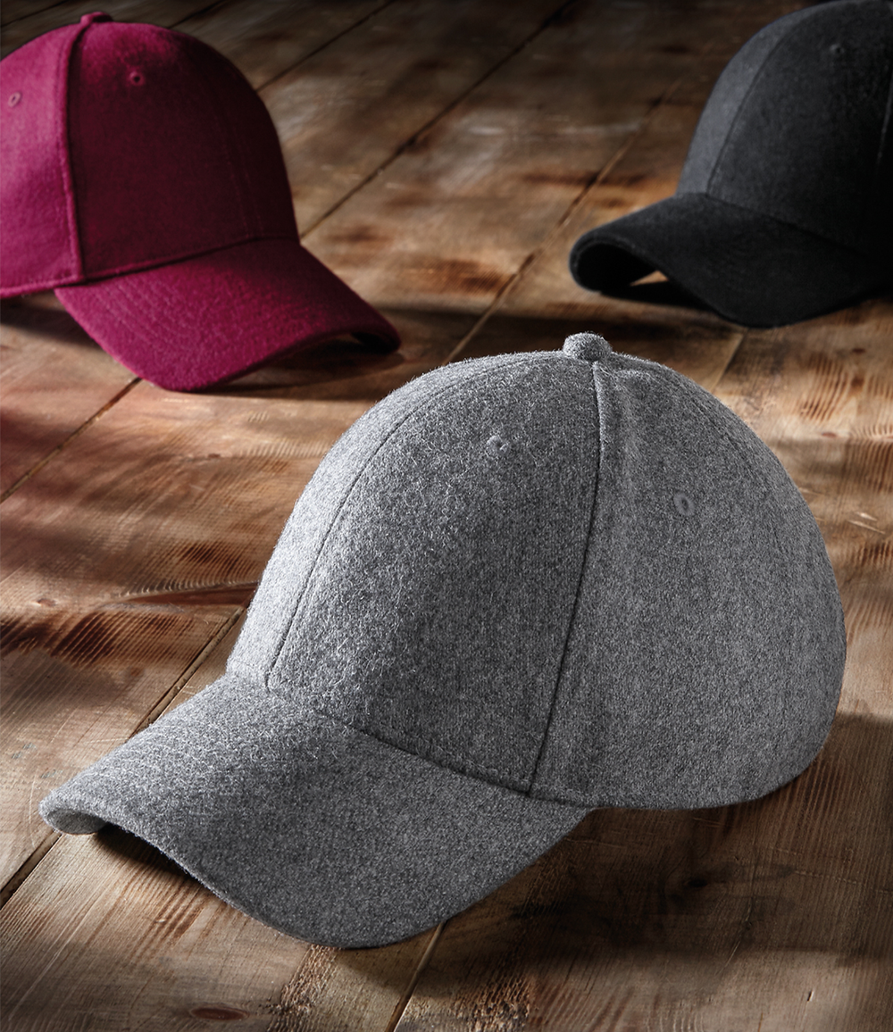 Melton Wool 6 Panel Cap — Stitch to Stitch